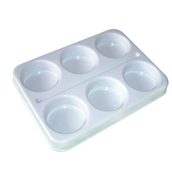 PLASTIC PALETTE - DEEP 6 WELL 7012 21.5cm x 15cm