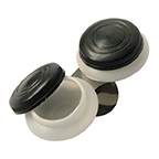 PLASTIC DOUBLE DIPPER WITH LID