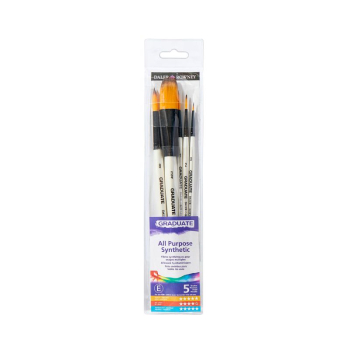 DR GRADUATE 5 BRUSH SYNTHETIC WC LANDSCAPE SET D212550009