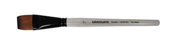 212155100 FLAT WASH 1Inch DR GRADUATE BRUSH