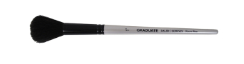 212188100 BLK GOAT RND 1Inch MOP DR GRADUATE BRUSH