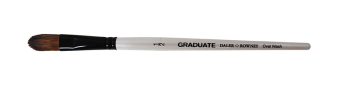 212154050 PONY/SYN 1/2Inch OVAL WASH DR GRADUATE BRUSH