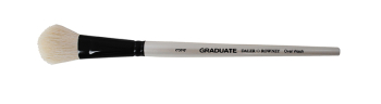212152075 WHT GOAT OVAL 3/4Inch WASH DR GRADUATE BRUSH