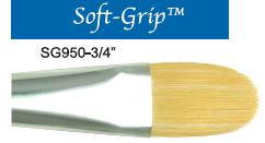 ROYAL SOFT GRIP GOLD TAKLON OVAL WASH - 3/4