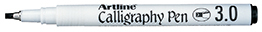 ARTLINE BLACK 3mm CALLIGRAPHY PEN EK243