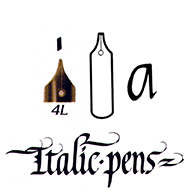 Wm. MITCHELL ITALIC PENS (LEFT HAND) - 4L 35595