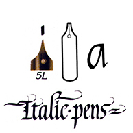 Wm. MITCHELL ITALIC PENS (LEFT HAND) - 5L 35600