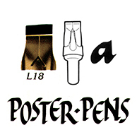Wm. MITCHELL POSTER PEN NIBS - L18 35400