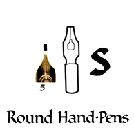 Wm. MITCHELL R.H. SQ CUT NIBS -5 35115  ROUND HAND