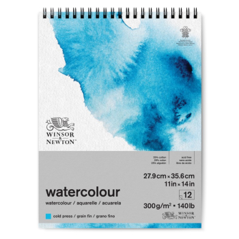 WN SPIRAL WATERCOLOUR PAD CP 26 x 36cm (10Inchx14Inch) 6662583