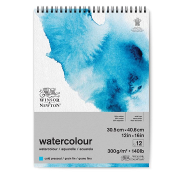 WN SPIRAL WATERCOLOUR PAD CP 31 x 41cm (12Inchx16Inch) 6662584
