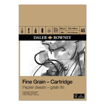 DR FINE GRAIN CARTIDGE PAD A5 160g 30SH    D437034500