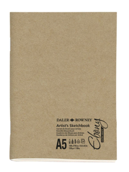 DR EBONY EXTRA WHITE ECO A5 STAPLED 130G 20SH D833321500