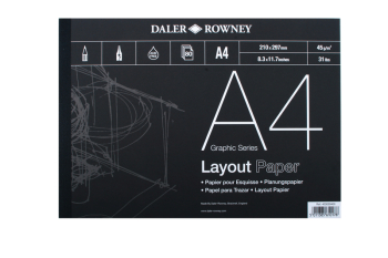 DR LAYOUT PAD A3 80 SHEET 45gsm 403030300