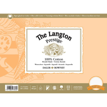 DR LANGTON PRESTIGE WC HP 300G BLOCK 12X9Inch 12SH D433350912