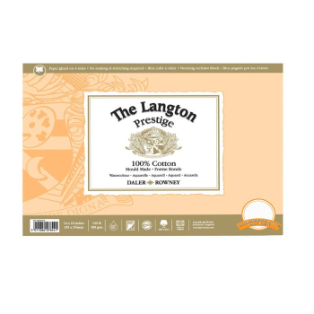 DR LANGTON PRESTIGE WC HP 300G BLOCK 14X10Inch 12SH D433351410