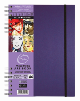 DR OPTIMA MIX MEDIA PAD A4 HARDBACK 250G 30SH D4682984
