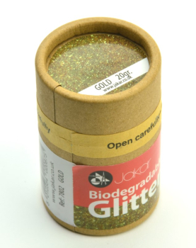 JAKAR GOLD BIODEGRADABLE FINE GLITTER 20g 7802