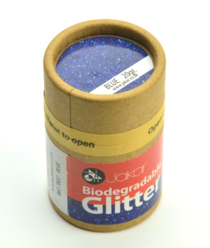 JAKAR BLUE BIODEGRADABLE FINE GLITTER 20g 7807