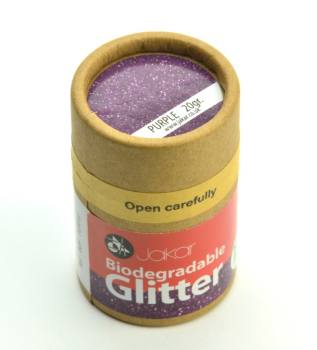 JAKAR PURPLE BIODEGRADABLE FINE GLITTER 20g 7809