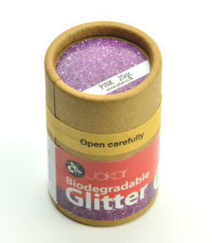JAKAR PINK BIODEGRADABLE FINE GLITTER 20g 7810