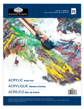 R&L ACRYLIC PAD 9 X 12 RD353