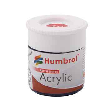 HUMBROL 33 BLACK 14ml MATT ACRYLIC POTLET