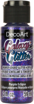 DECO ART GALAXY GLITTER PURPLE ECLIPSE DGG11-30