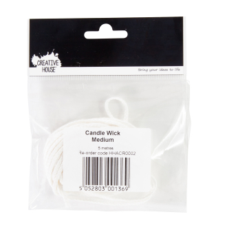 CANDLE WICKS - MEDIUM 5 Metres