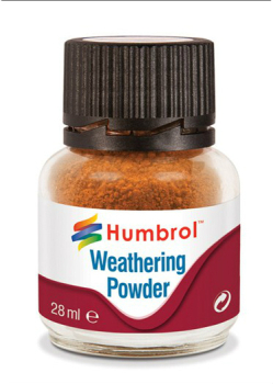 HUMBROL RUST WEATHERING POWDER 28ml