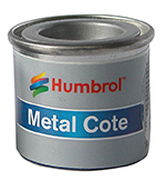 HUMBROL TINLETS 14ml METAL COTE-POLISHED ALUMINIUM AC5011