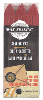 MANUSCRIPT WAX SET OF 3 RED MSH7633RW