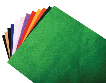 FELT PIECES - LIGHT GREEN 12InchX 9Inch CP065107