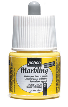 PEBEO MARBLING INK LEMON YELLO W 45ml 130001