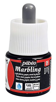 PEBEO MARBLING INK BLACK 45ml 130-009