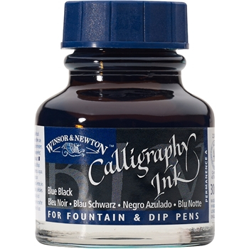WN BLUE BLACK CALLIGRAPHY INK 30ml 1111034