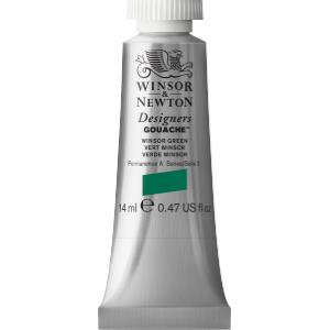 WN DESIGNERS GOUACHE 14ml - WINSOR GREEN 0605720