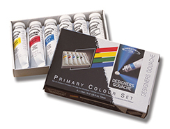 WN DESIGNERS GOUACHE 6x14ml PRIMARY COLOUR SET 8840601