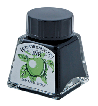 WN DRAWING INK 14ml APPLE GREEN 1005011