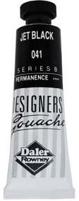 DR DESIGNERS GOUACHE 15ml - JET BLACK 136005041