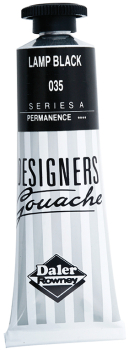 DR DESIGNERS GOUACHE 38ml - LAMP BLACK 136014035