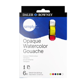 DR SIMPLY GOUACHE SET 6 X 12ml 126600006