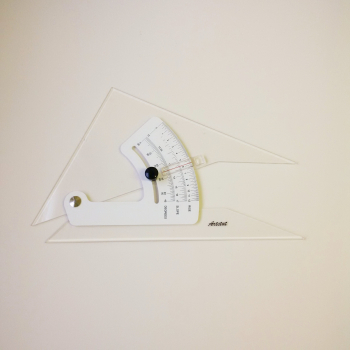 ADJUSTABLE SET SQUARE - 10Inch 25cm