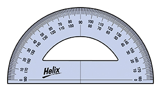 PROTRACTOR 15cm/180° L07040