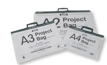 CLEAR ART FOLDER A3 PROJECT BAG