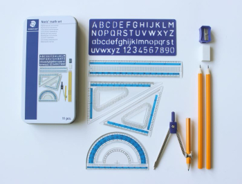 STAEDTLER NORIS MATHS SET 11 PIECES  557 11