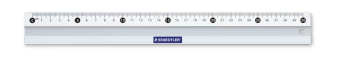 STAEDTLER MARS METAL 30CM RULER 563 30