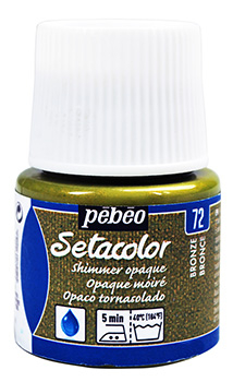 PEBEO SETACOLOR OPAQUE 45ml - SHIMMER BRONZE 295072