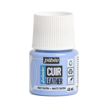 PEBEO SETACOLOR LEATHER 45ML ICE BLUE 295610