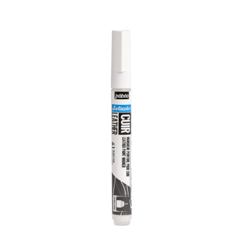 PEBEO SETACOLOR LEATHER MARKER PURE WHITE 295661